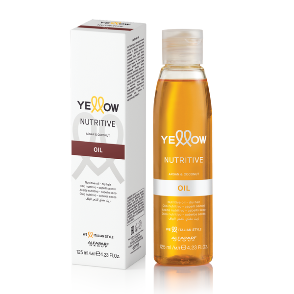 Yellow Nutritive Oil with Argan & Coconut for Dry Hair 125ml