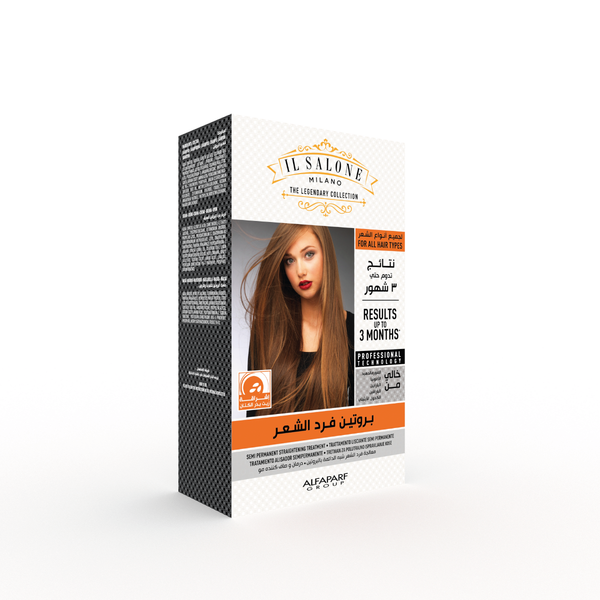 IL Salone Hair Straightening Protein kit with Linseed Oil
