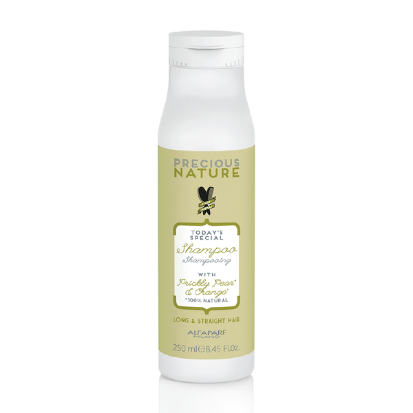 Precious Nature Shampoo with Prickly Pear & Orange 100% Natural for Long & Straight Hair 250ml