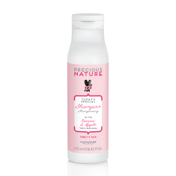 Precious Nature Shampoo with Berries & Apple 100% Natural for Dry Hair 250ml
